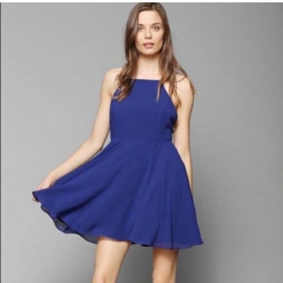 Silence + Noise Urban Outfitters High Neck Dress - Picture 1 of 7